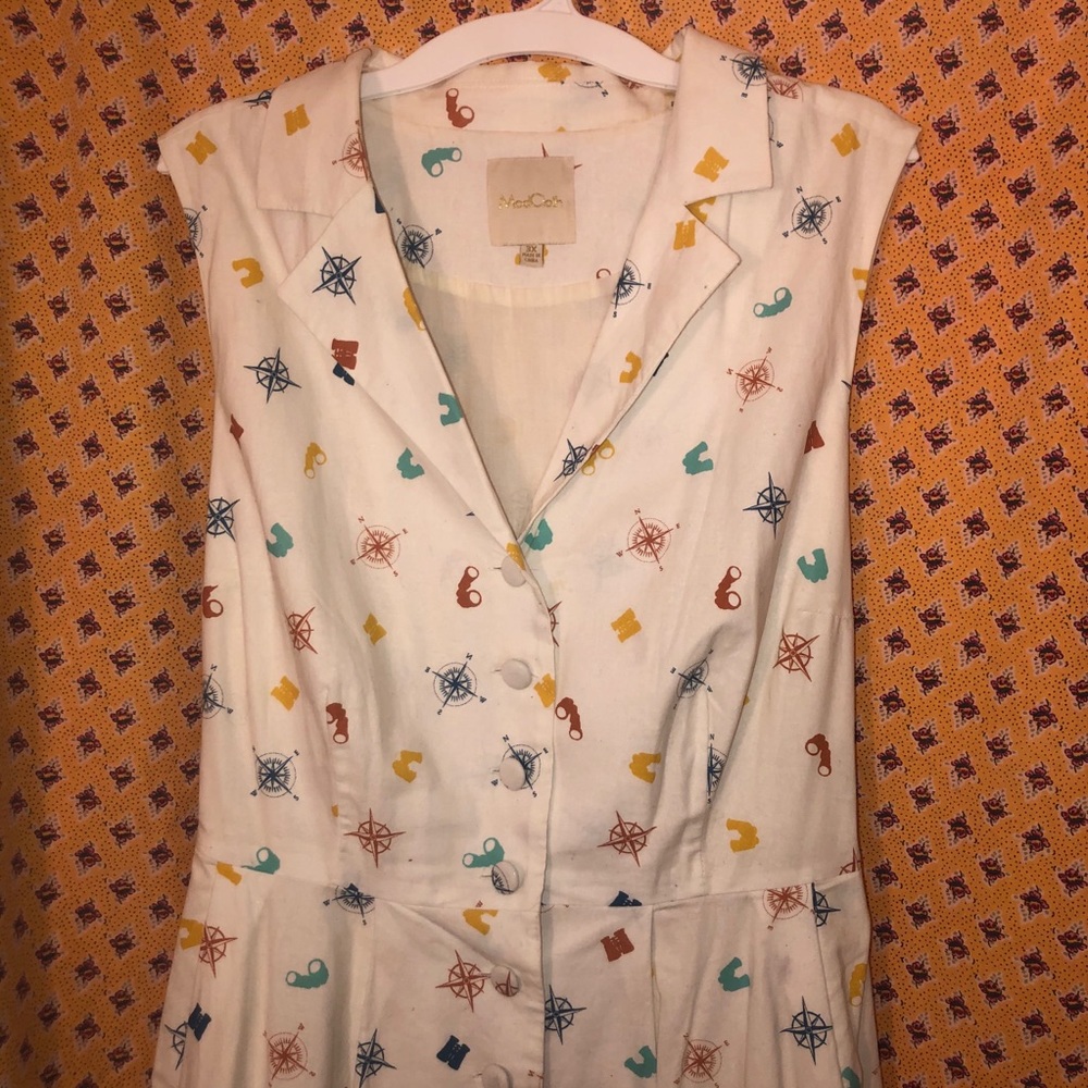 Darling Vintage-Inspired Modcloth Shirt Dress